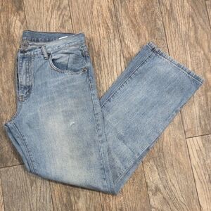 Stylish Light Blue Men's Bootcut Jeans